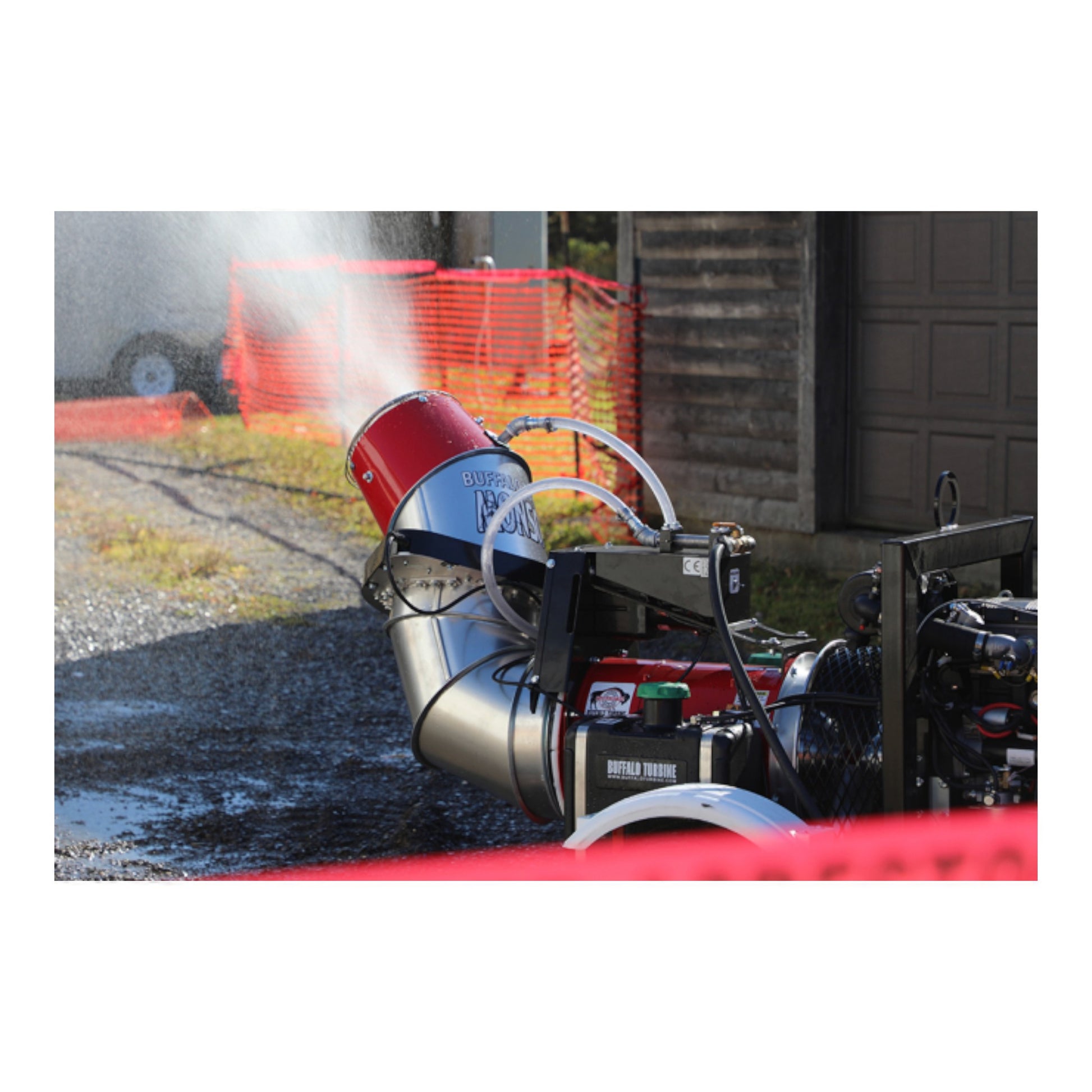 Buffalo Turbine BT-MDC2 dust & odor control system with diesel engine and gyratory atomizing nozzle