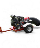 Buffalo Turbine Cyclone KB7 tour-behind turbine-style debris blower with 26.5 HP EFI engine and remote 360 degree nozzle