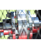 Buffalo Turbine Cyclone KB7 tour-behind turbine-style debris blower with 26.5 HP EFI engine and remote 360 degree nozzle