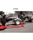 Buffalo Turbine Cyclone KB7 tour-behind turbine-style debris blower with 26.5 HP EFI engine and remote 360 degree nozzle