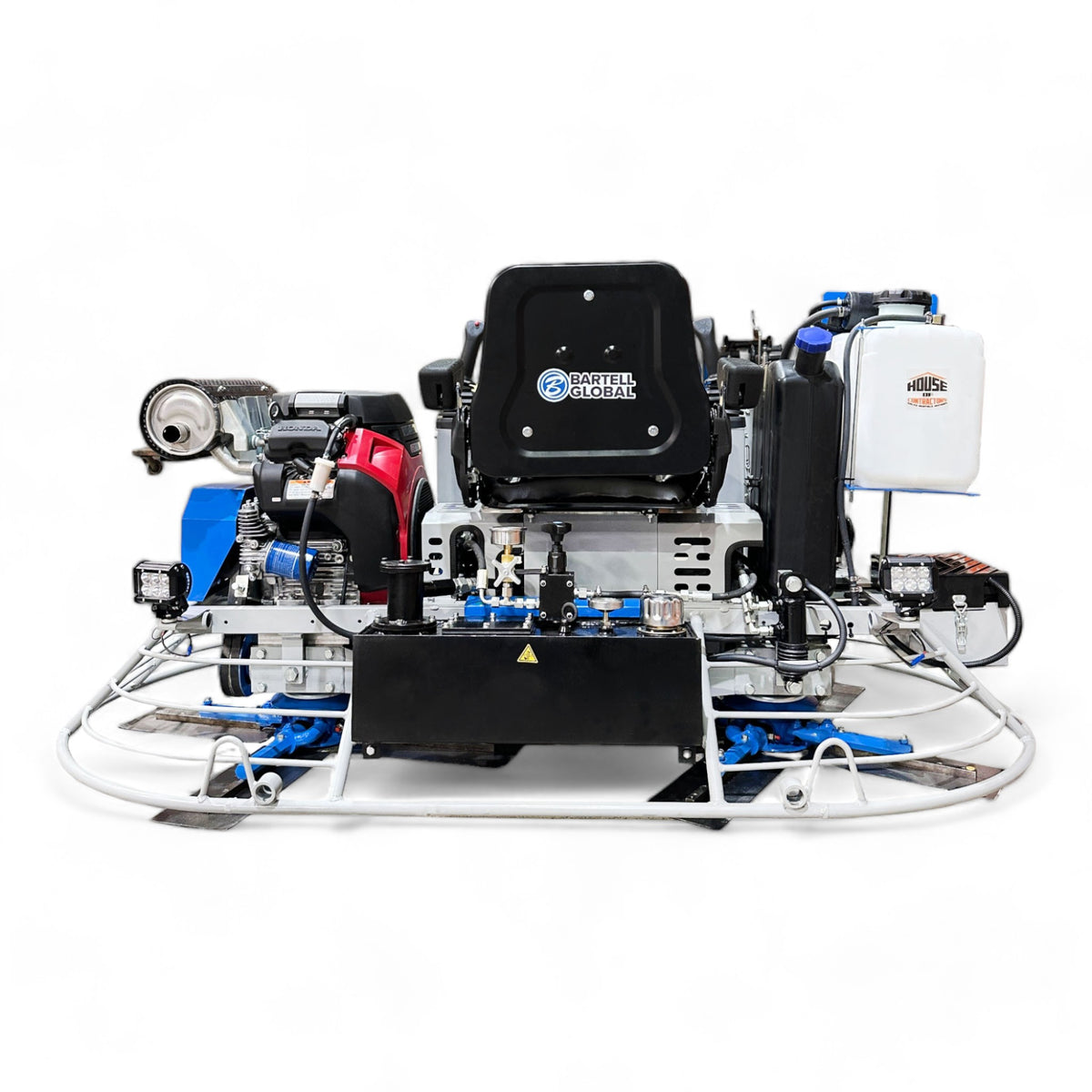 Bartell BXR836H 36 Inch Hydraulic Ride On Power Trowel, Honda GX690 22 ...