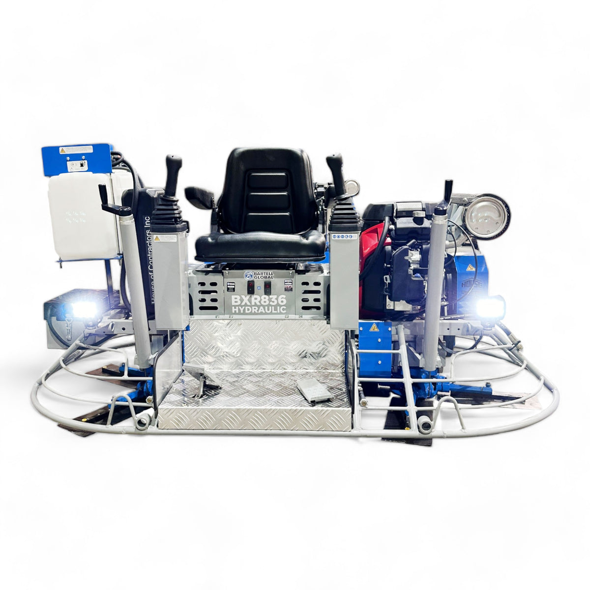 Bartell BXR836H 36 Inch Hydraulic Ride On Power Trowel, Honda GX690 22 ...