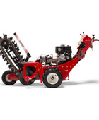 Barreto 1324D trencher with Honda GX390 engine and 24–36 inch digging depth