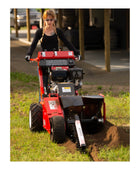 Barreto 1324D trencher with Honda GX390 engine and 24–36 inch digging depth