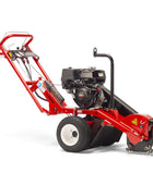 Barreto 13SGH/16SGB stump grinder with Honda engine, swivel cutting head, and heavy-duty carbide teeth