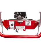 Barreto 13SGH/16SGB stump grinder with Honda engine, swivel cutting head, and heavy-duty carbide teeth