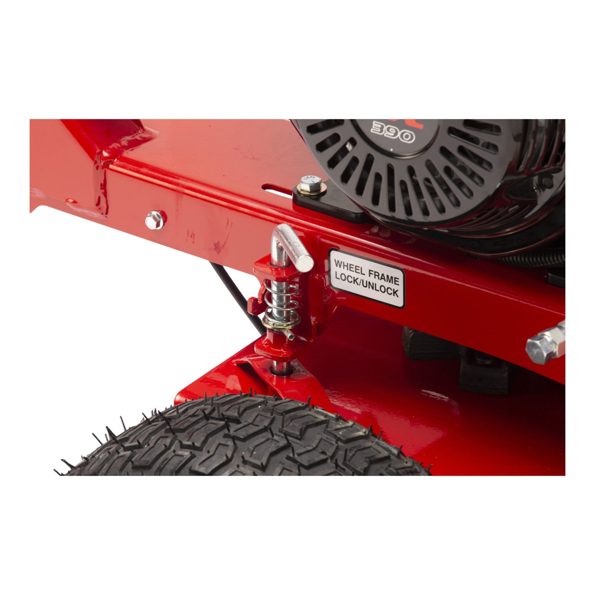 Barreto 13SGH/16SGB stump grinder with Honda engine, swivel cutting head, and heavy-duty carbide teeth