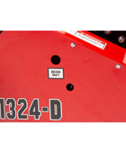 Barreto 1624D trencher with Briggs & Stratton 16 HP engine, 24–36 inch digging depths, and high-torque trenching chain