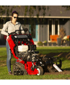 Barreto 1624STK Briggs & Stratton Vanguard 16 HP track trencher with hydraulic drive and 24–30 inch digging depth