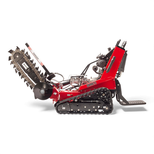 Barreto 2324RTKB track trencher with 23 HP Briggs & Stratton Vanguard engine and 24–48 inch digging depth