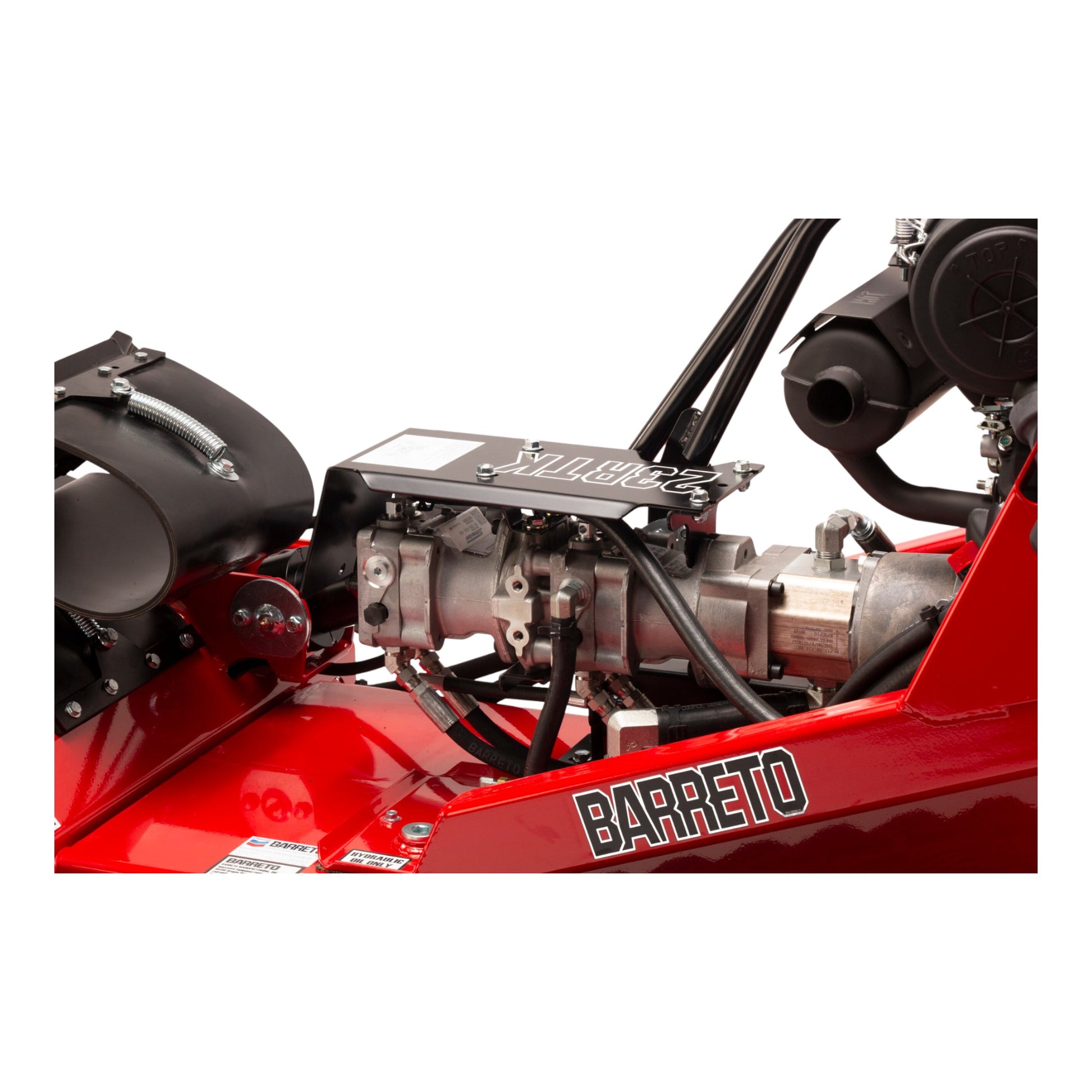 Barreto 2324RTKH trencher with Honda GX690 engine and 24–48 inch digging depth