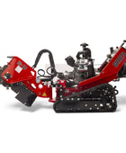 Barreto 30SG stump grinder with track drive system, hydraulic cutter wheel, and 31 HP Vanguard engine