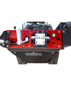 Barreto 30SG stump grinder with track drive system, hydraulic cutter wheel, and 31 HP Vanguard engine