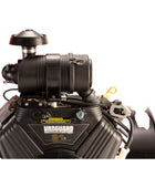 Barreto 3107C wood chipper with 31 HP engine, 7-inch chipping capacity, and heavy-duty hydraulic feed