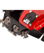 Barreto 37SG stump grinder with track drive, hydraulic cutter wheel, and 37 HP Vanguard engine