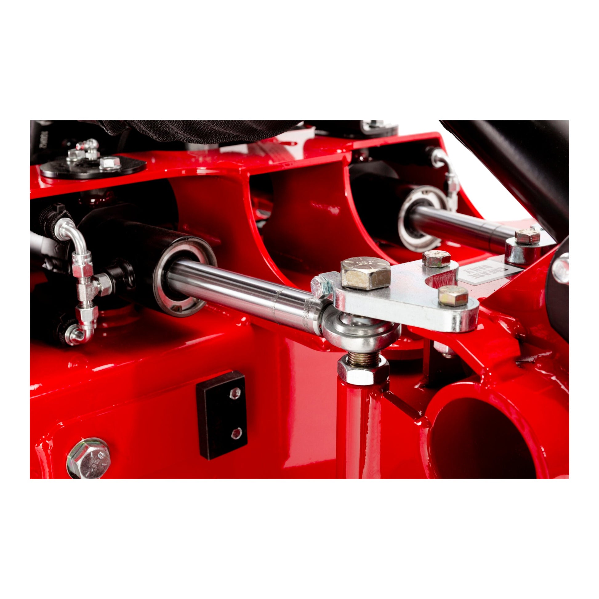 Barreto 37SG stump grinder with track drive, hydraulic cutter wheel, and 37 HP Vanguard engine