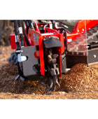 Barreto 37SG stump grinder with track drive, hydraulic cutter wheel, and 37 HP Vanguard engine