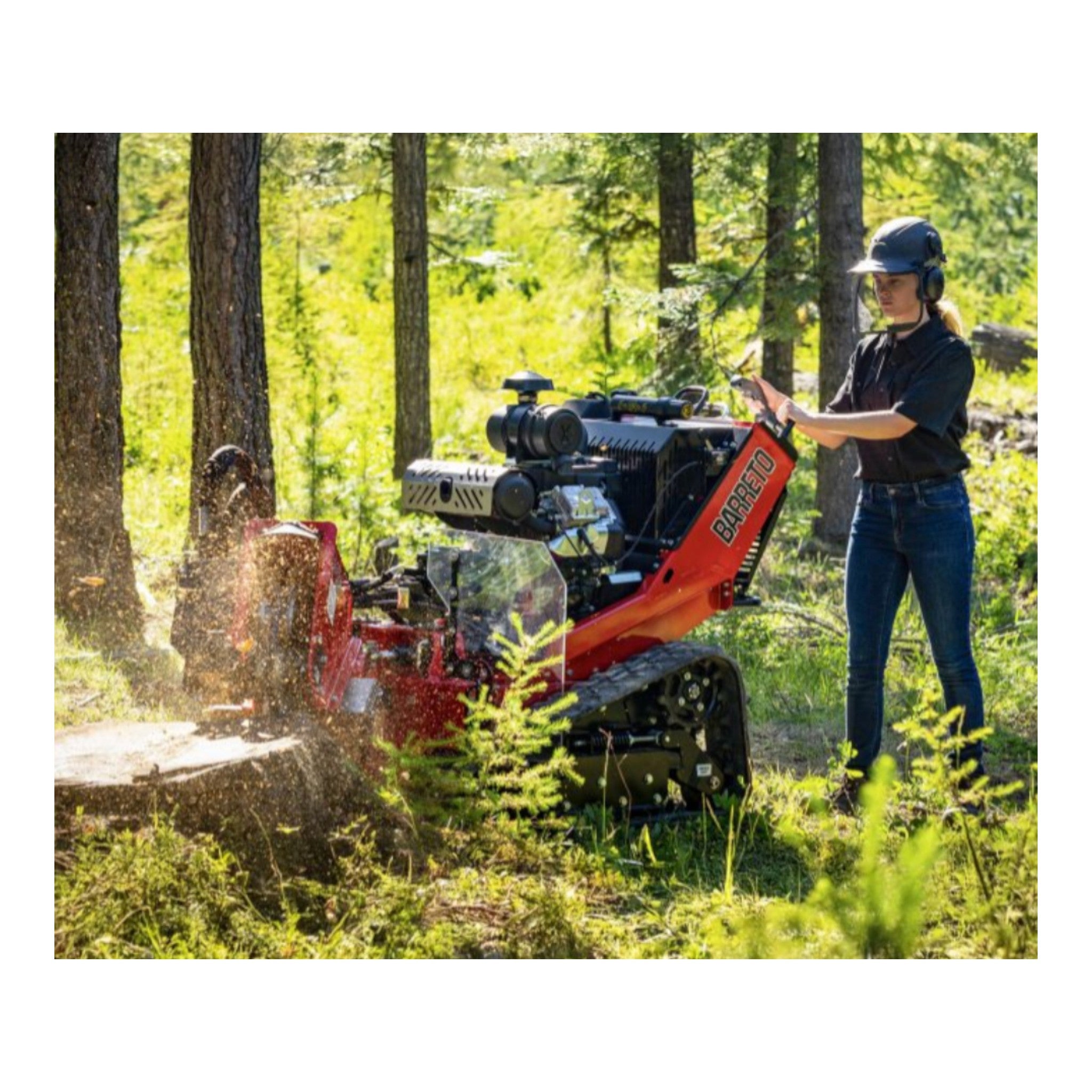 Barreto 37SG Briggs & Stratton 37 HP Stump Grinder | House of