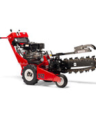 Barreto 912HM mini trencher with Honda GX270 engine and 12, 18, or 24 inch trenching depth options