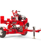 Barreto 920LS/922LS log splitter with 10 HP engine and heavy-duty hydraulic splitting power