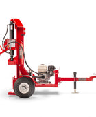 Barreto 920LS/922LS log splitter with 10 HP engine and heavy-duty hydraulic splitting power
