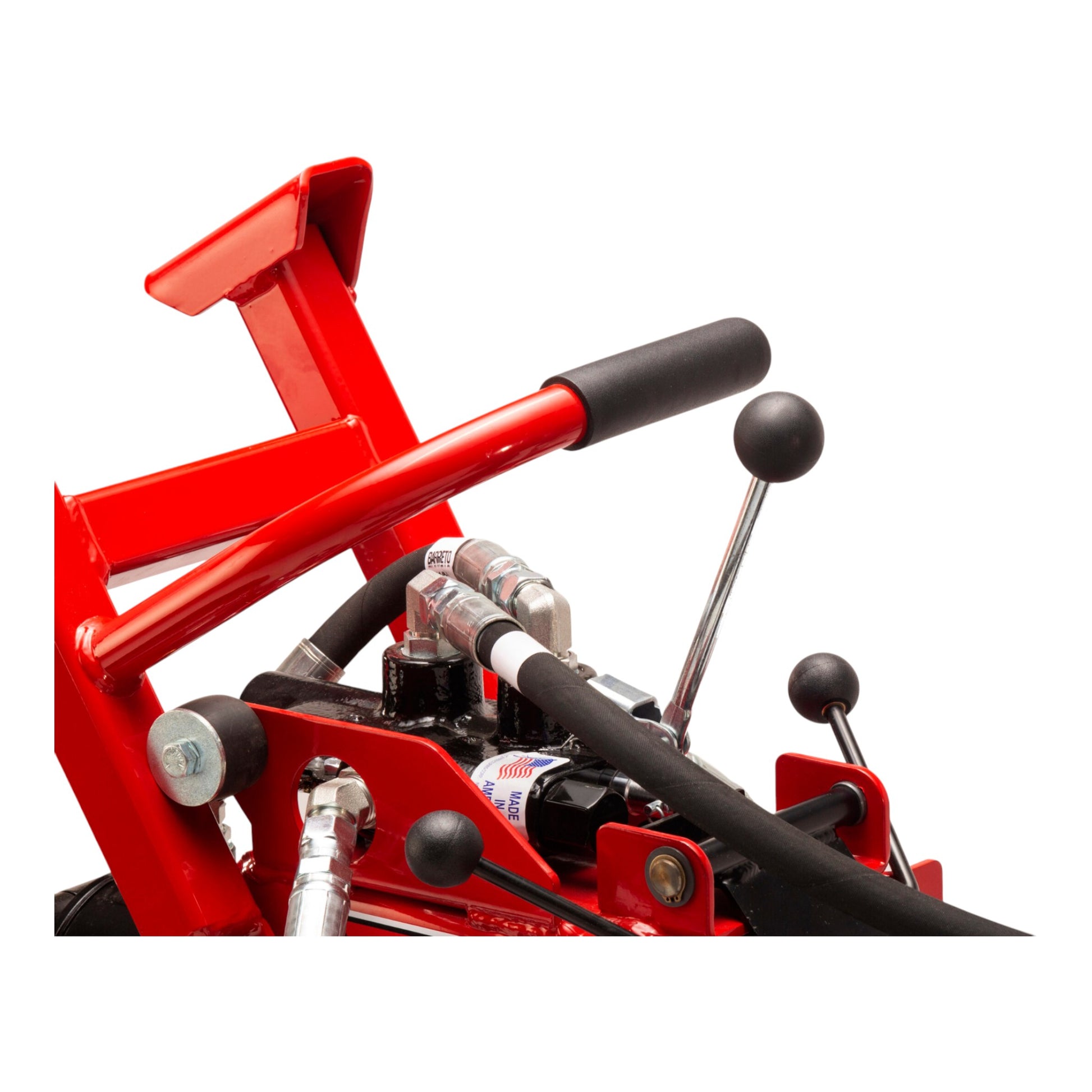 Barreto 920LS/922LS log splitter with 10 HP engine and heavy-duty hydraulic splitting power