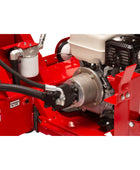 Barreto 920LS/922LS log splitter with 10 HP engine and heavy-duty hydraulic splitting power