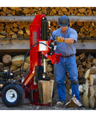 Barreto 920LS/922LS log splitter with 10 HP engine and heavy-duty hydraulic splitting power