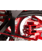 Barreto E918H rear-tine tiller with Honda GX engine, heavy-duty tines, and hydraulically driven transmission