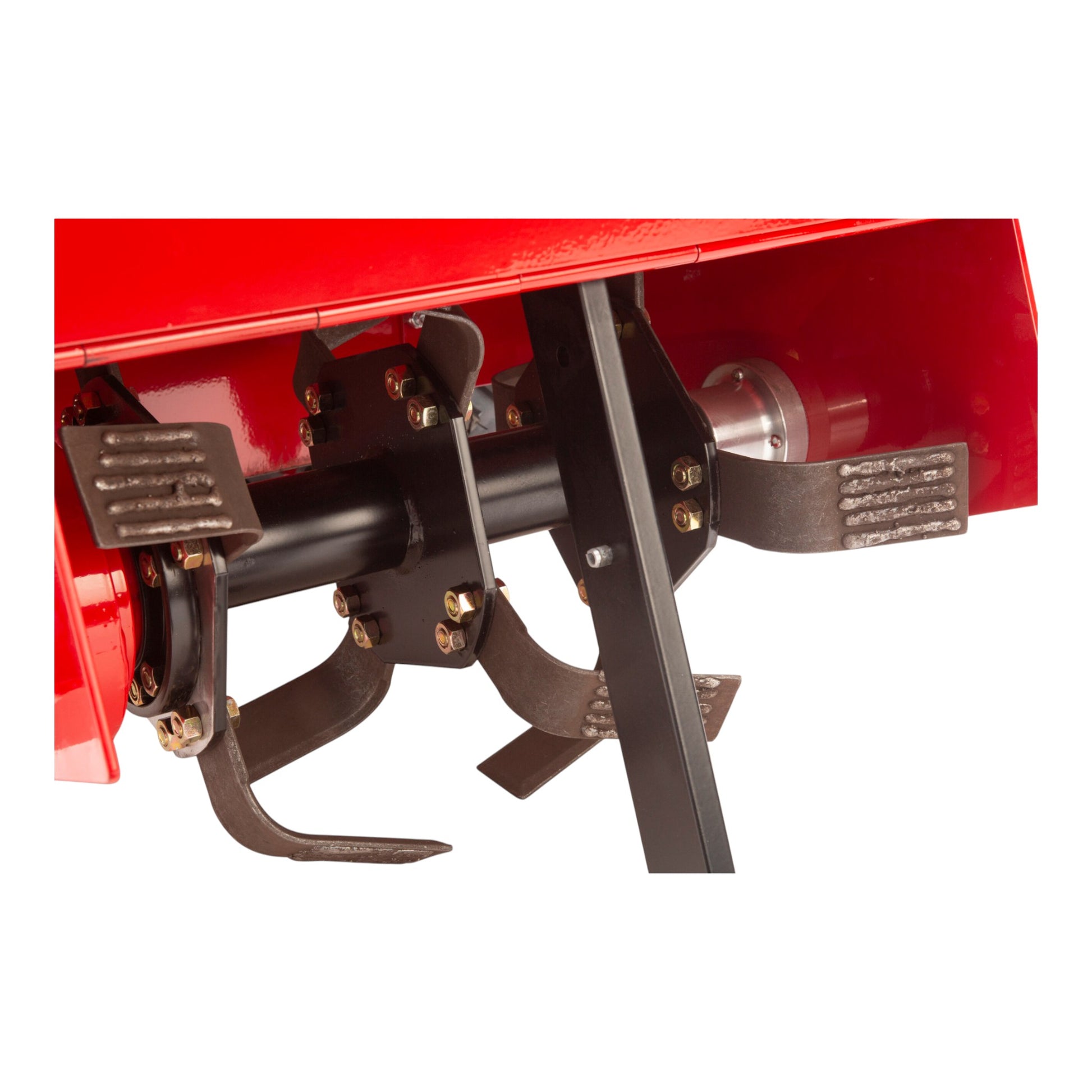 Barreto 1320H/1620B heavy-duty full-size rear-tine tiller with hydraulic drive, hardened tines, and commercial tilling capability