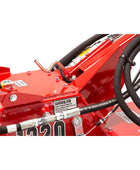 Barreto 1320H/1620B heavy-duty full-size rear-tine tiller with hydraulic drive, hardened tines, and commercial tilling capability