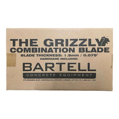 Bartell Grizzly Lames combinées pour truelle mécanique de 36 pouces