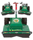 Billy Goat BC26 Series Outback Hydro-Drive 26" Brush Cutter, Honda GX390 11 Hp, Hydrostatic Transaxle A