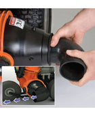 Billy Goat F14 Soprador de fuerza para caminar por detrás Contratista / Municipal, motor Vanguard, Patentado Aim N Shoot D