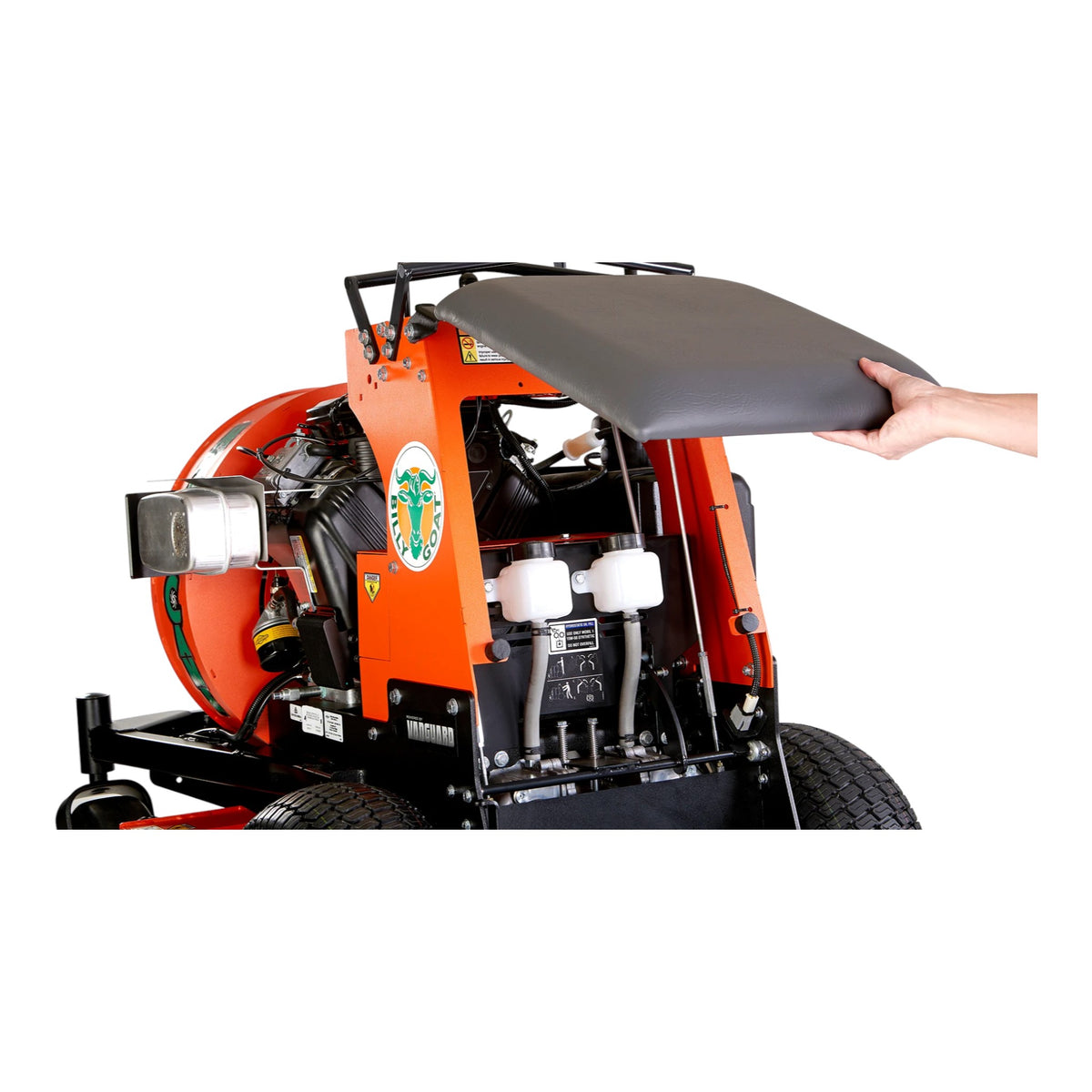 Billy Goat P2000 Hurricane Hydro-Drive Zero Turn Stand On Blower, Vanguard V-Twin Engine with Electric Start E