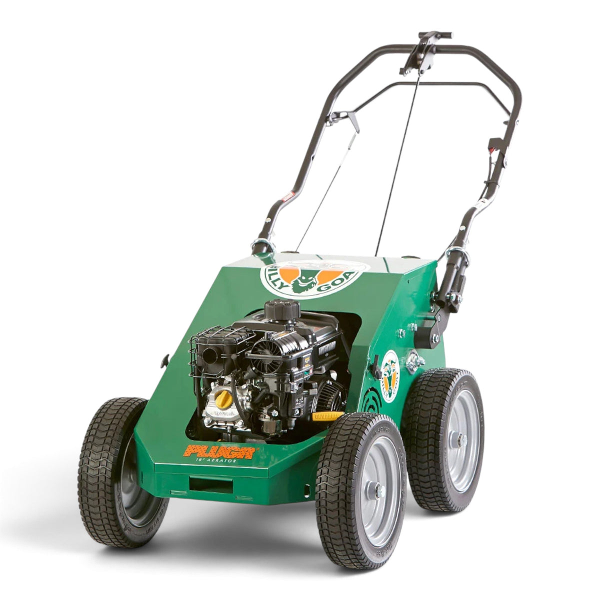 Billy Goat PLUGR PL1800 Series 18" Reciprocating Aerator | Honda or Vanguard Engine | Tine Driven A