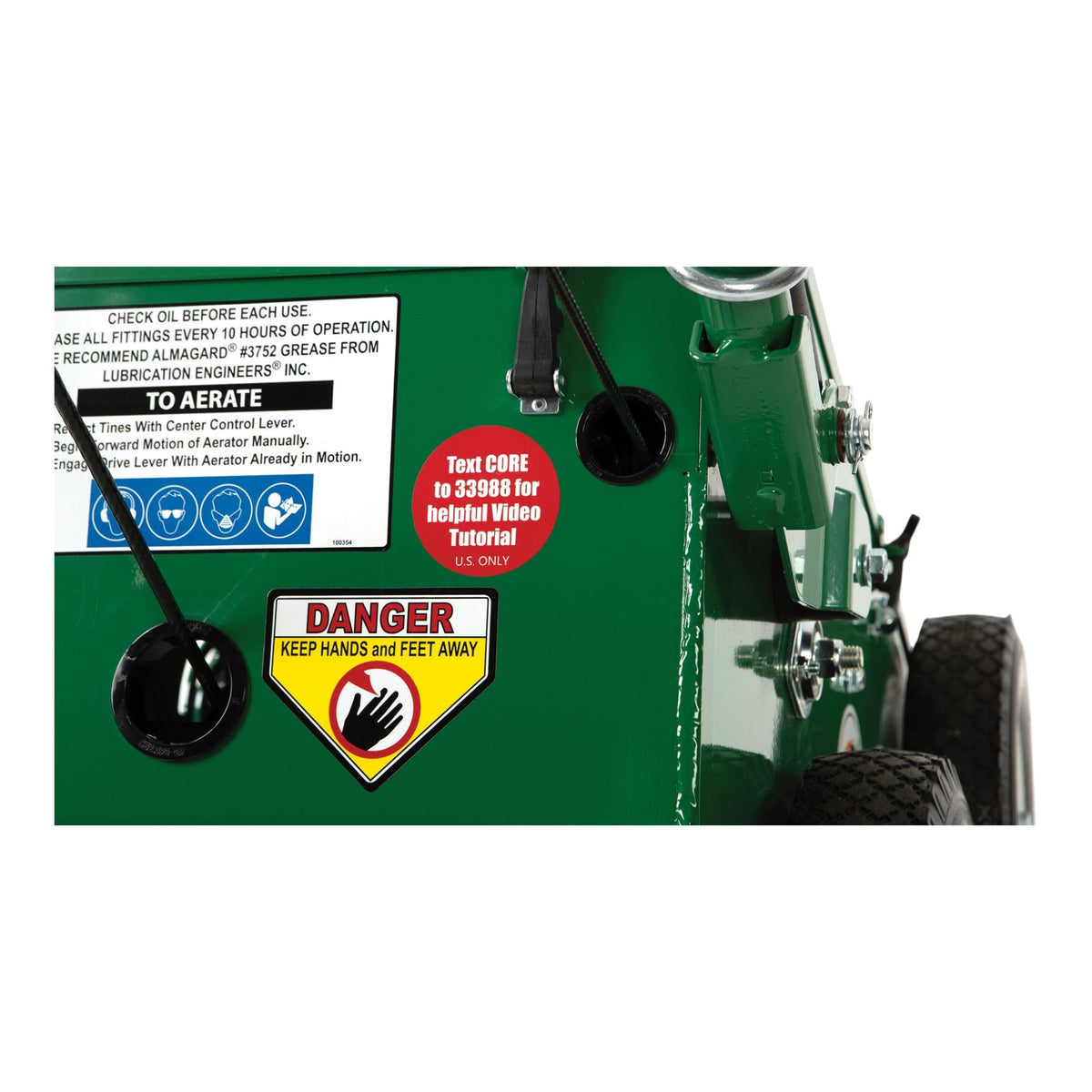 Billy Goat PLUGR PL1800 Series 18" Reciprocating Aerator | Honda or Vanguard Engine | Tine Driven H