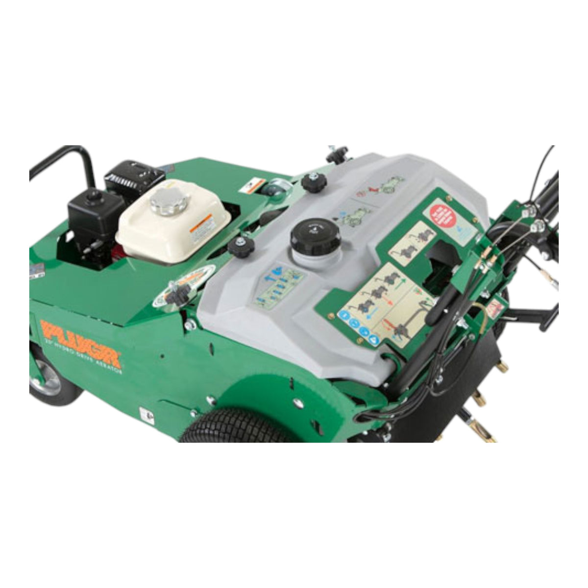 Billy Goat PLUGR PL2500 Series 25" Reciprocating Hydro Aerator | Honda or Vanguard Engine | In-Ground Turning D