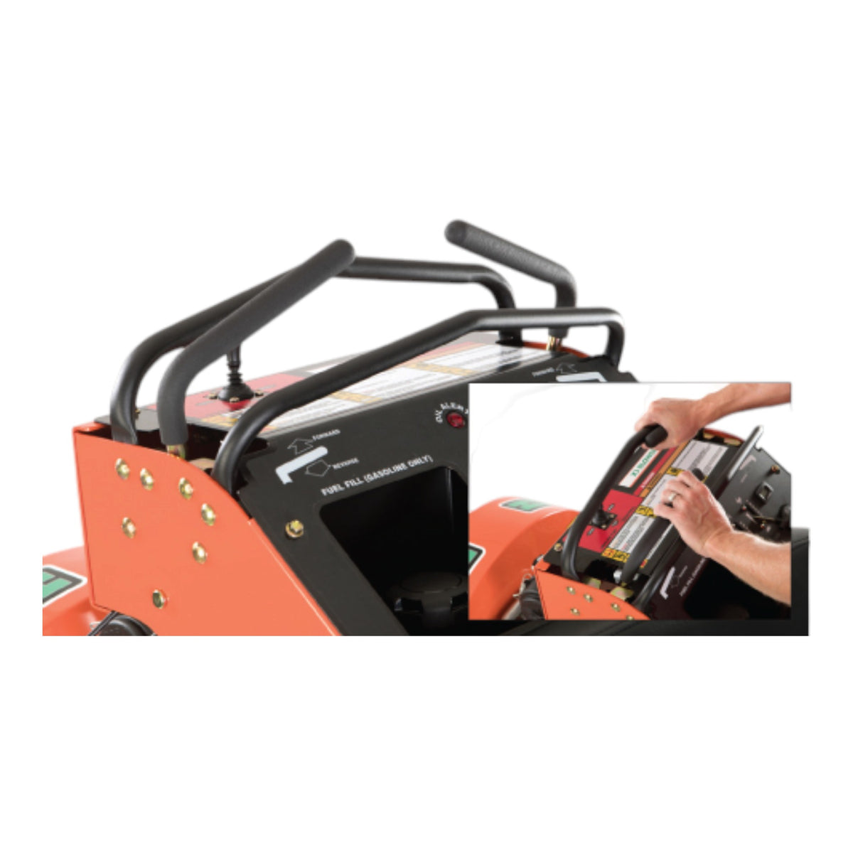 Billy Goat Z3002 Hurricane Hydro-Drive Zero Turn Stand On Blower, Vanguard V-Twin Engine with Electric Start C