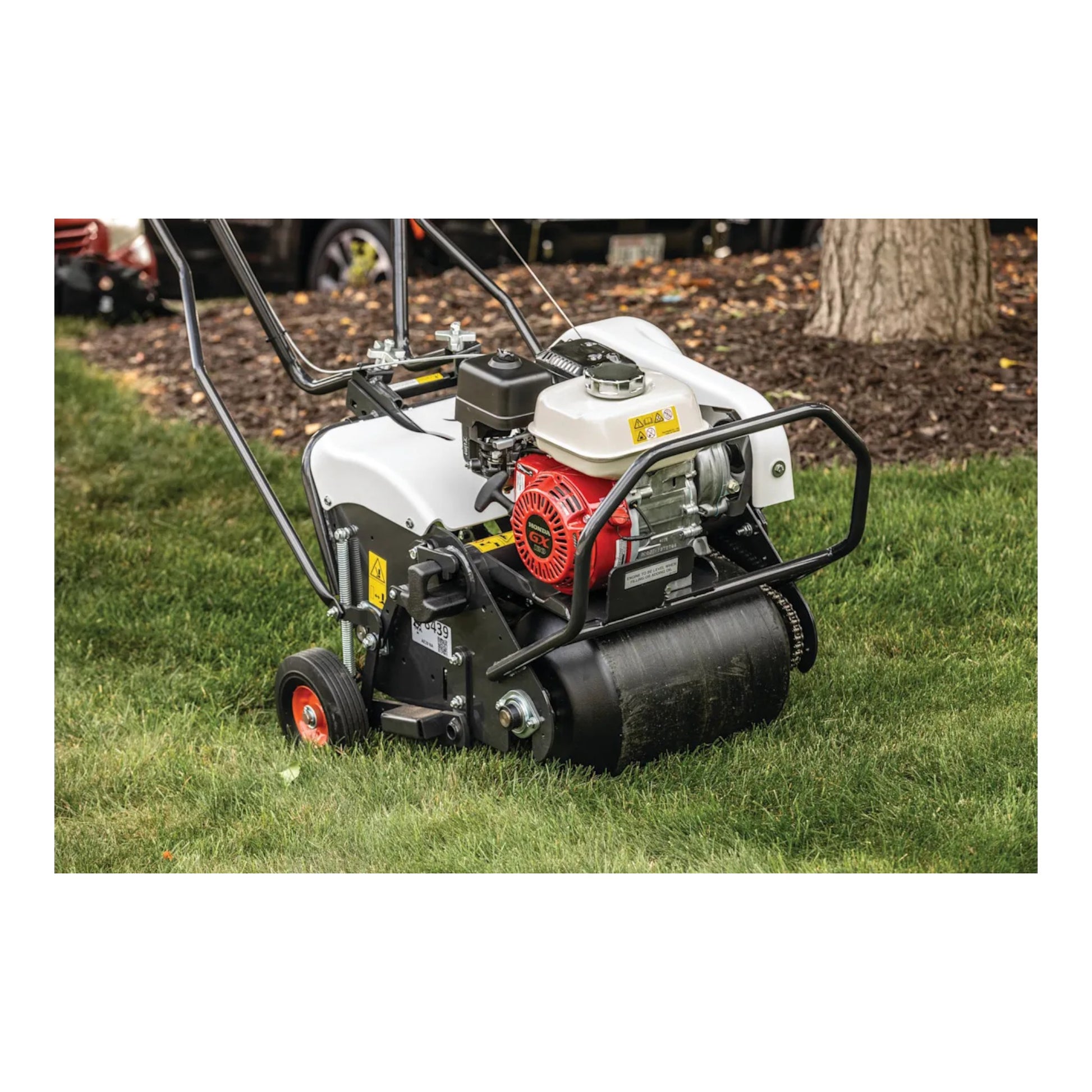 Bobcat AE19 19-inch walk-behind aerator with hydro drive and coring tines