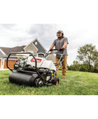 Bobcat AE26 26.5-inch walk-behind aerator with wide aeration width and high-efficiency core tines