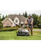 Bobcat AE26 26.5-inch walk-behind aerator with wide aeration width and high-efficiency core tines