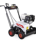 Bobcat DT19 19-inch self-propelled dethatcher & verticutter with dual-function tines and durable steel frame