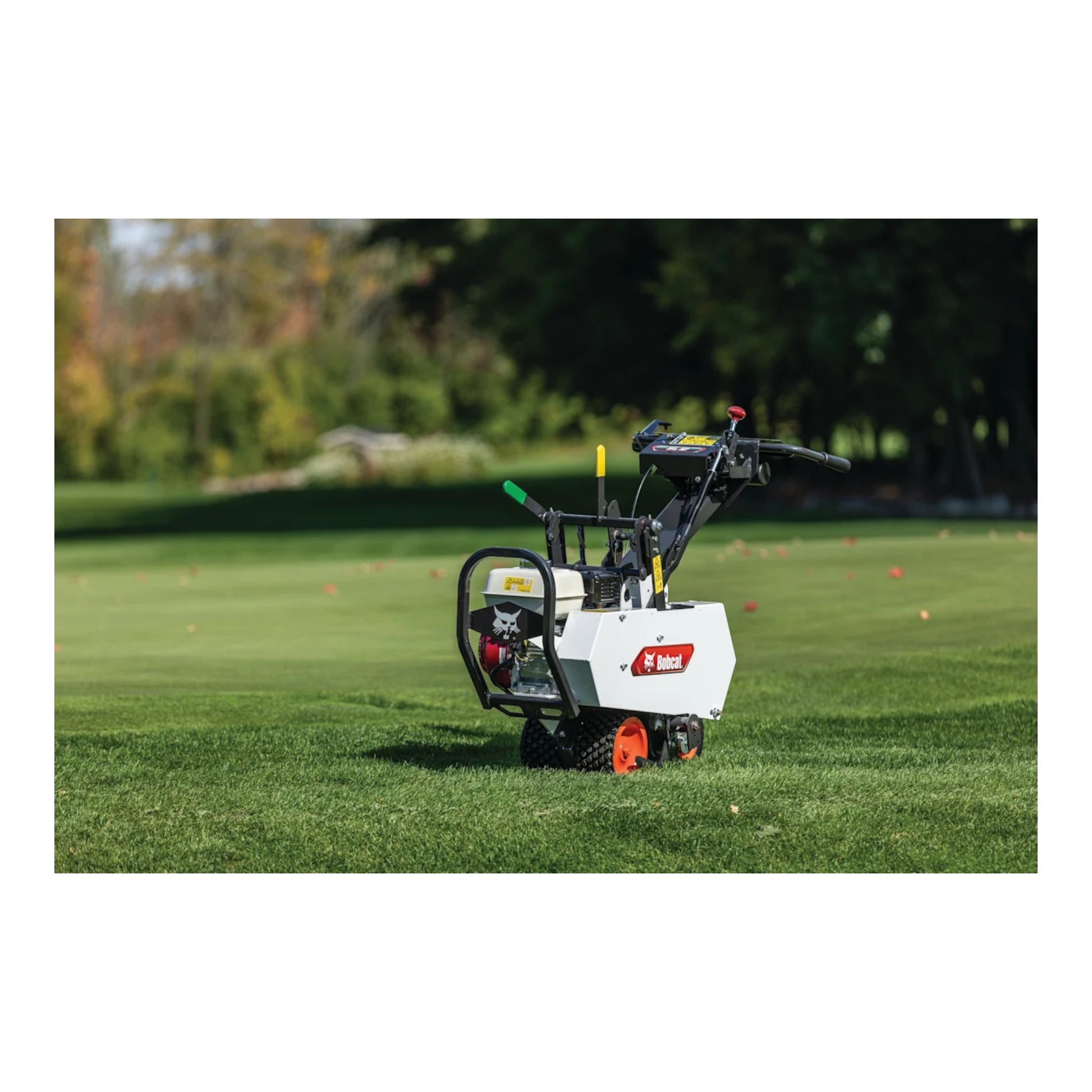 Bobcat SC12 12‑Inch Mechanical Drive Sod Cutter: Compact sod cutter with 12″ cutting width, mechanical drive system, 4.8 hp Honda GX160 engine