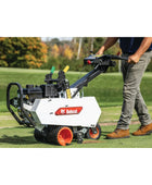 Bobcat SC18 18-inch mechanical drive sod cutter with heavy-duty cutting wheel and commercial Honda engine