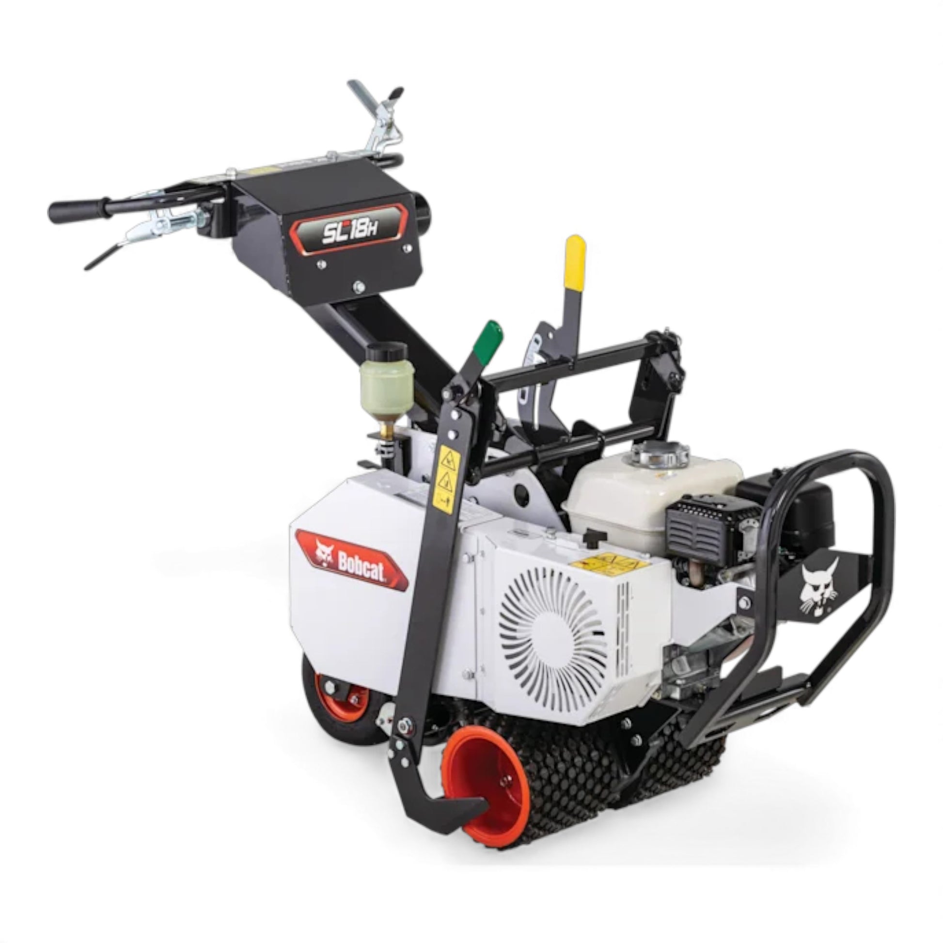Bobcat SC18H 18-inch hydrostatic-drive sod cutter with heavy-duty cutting wheel and robust engine