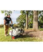 Bobcat SC18H 18-inch hydrostatic-drive sod cutter with heavy-duty cutting wheel and robust engine