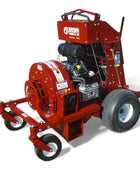 Brown Products BVZ4001HX/BVZ4000K ride-on blower-vac with high-capacity debris collection and powerful airflow