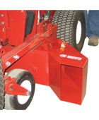 Brown Products BVZ4001HX/BVZ4000K ride-on blower-vac with high-capacity debris collection and powerful airflow