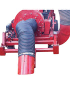 Brown Products BVZ4001HX/BVZ4000K ride-on blower-vac with high-capacity debris collection and powerful airflow